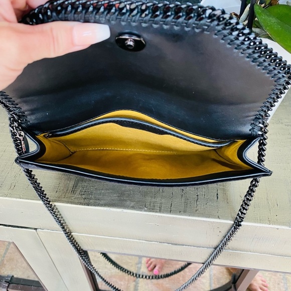 Stella McCartney Black Velvet Crossbody/Clutch! - Picture 5 of 6